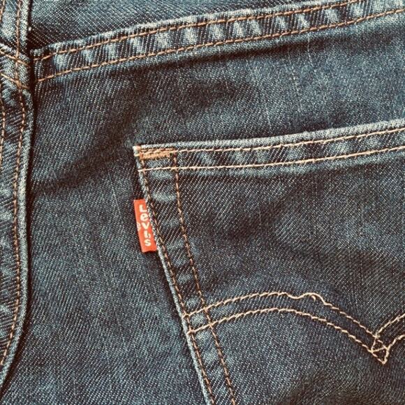 Levis 511 Straight Cut Blue Jeans Womans 16R 28x28 - Picture 3 of 4